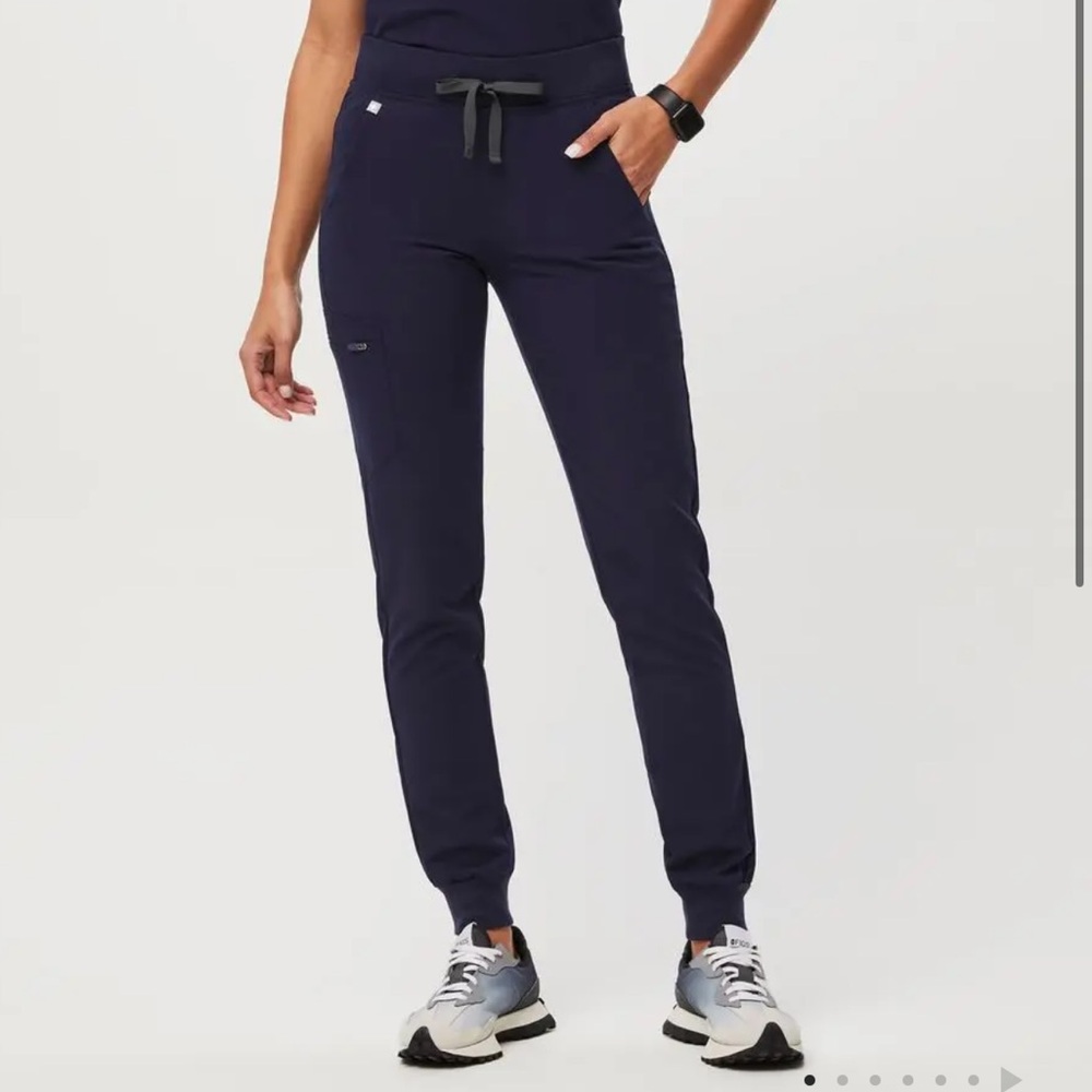 Figs Zamora Navy Scrub Pants